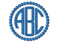 Scallop Monogram