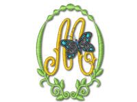 Butterfly Monogram