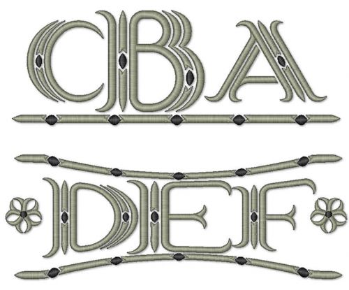 Candy Store Monogram