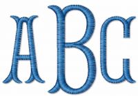 Fishtail Monogram