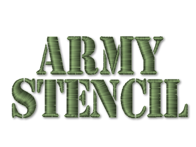 Army Stencil