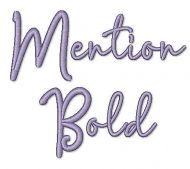 Mention Bold