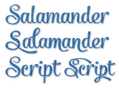 Salamander Script