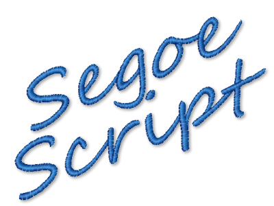 Segoe Script